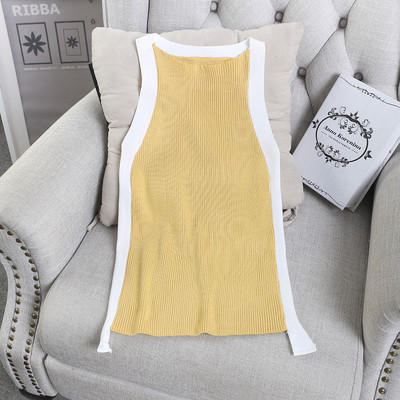 Дълъг дамски потник - рипс, в няколко цвята с О-образна яка