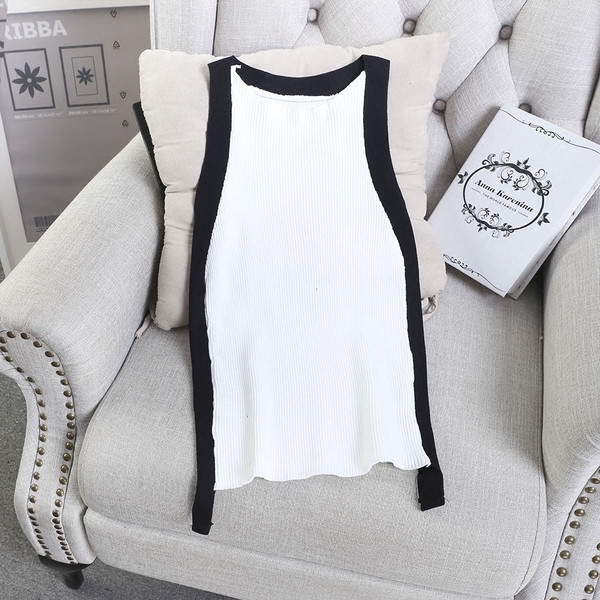 Дълъг дамски потник - рипс, в няколко цвята с О-образна яка