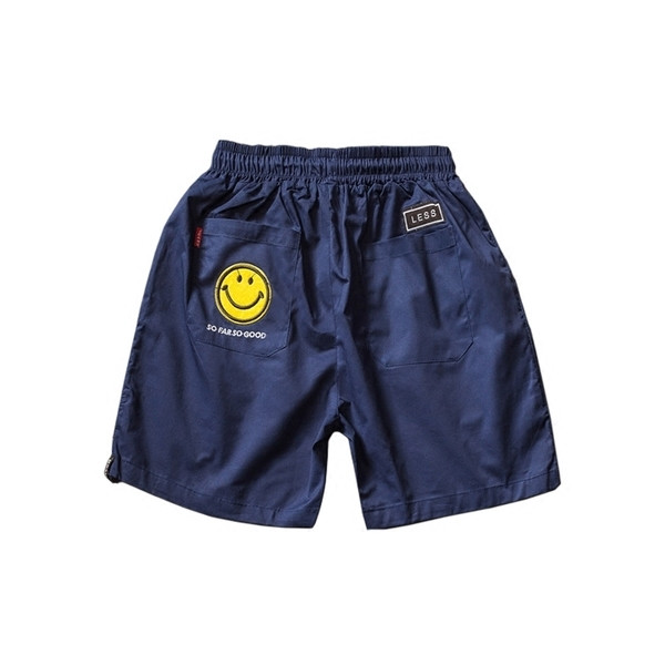 Мъжки ежедневен панталон с апликация на задния джоб