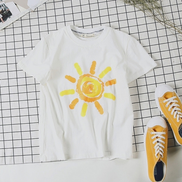 πουκάμισα Πολύ ενδιαφέρον των ανδρών με τον ήλιο απλικέ