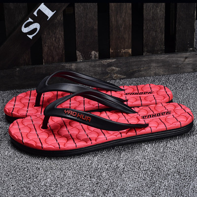 Мъжки чехли през пръст в няколко цвята