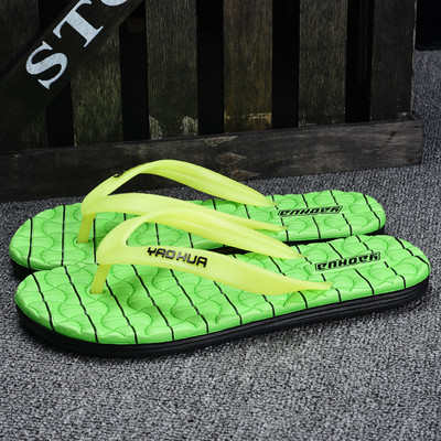 Мъжки чехли през пръст в няколко цвята