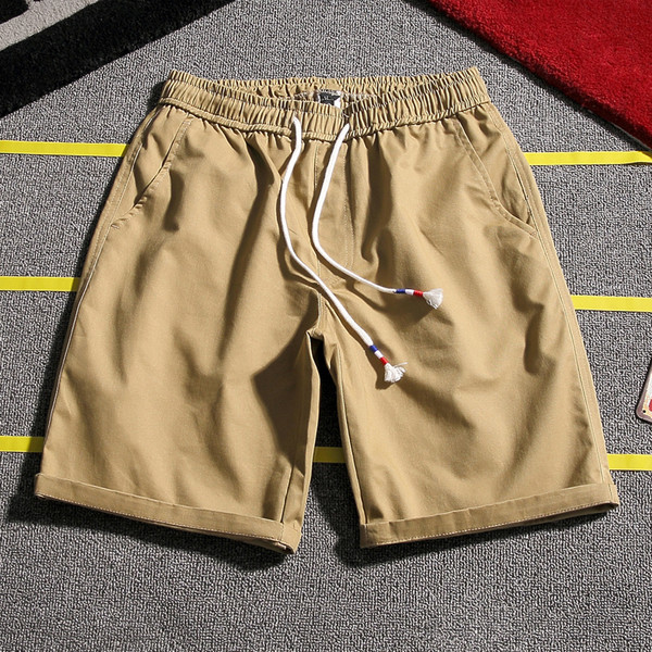 περιστασιακά σορτς των ανδρών με ελαστική μέση και γραβάτες - 5 διαφορετικά χρώματα