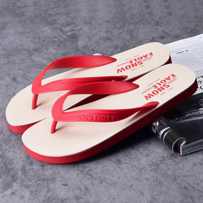 Спорни ежедневни дамски чехли от гума през пръст в разнообразни цветове