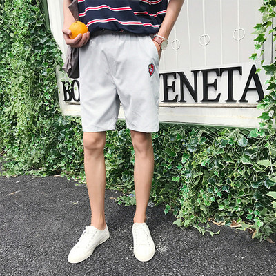 σύντομη casual παντελόνι Μεγάλη ανδρών με ελαστική μέση