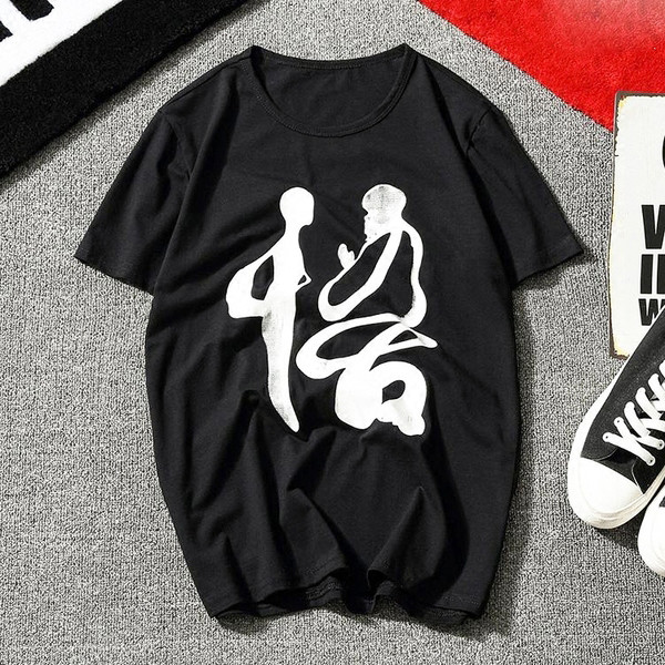 sport-κομψή μπλούζα Κομψή άνδρες με κοντά μανίκια - δύο χρώματα