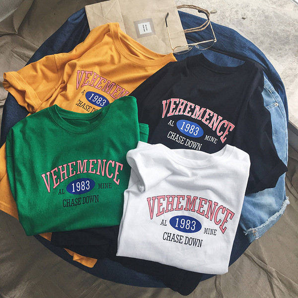 πουκάμισο Φρέσκο ​​ανδρών με επιγραφή και εκτύπωση σε έντονα χρώματα