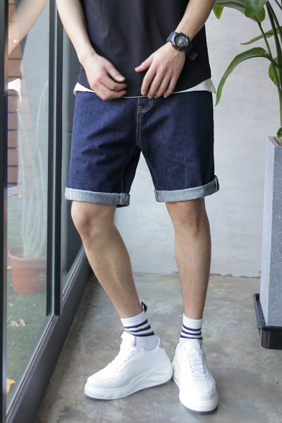 Страхотни мъжки къси дънкови панталони