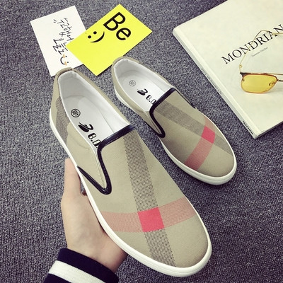 Мъжки мокасини - каре, в няколко разцветки, за ежедневие