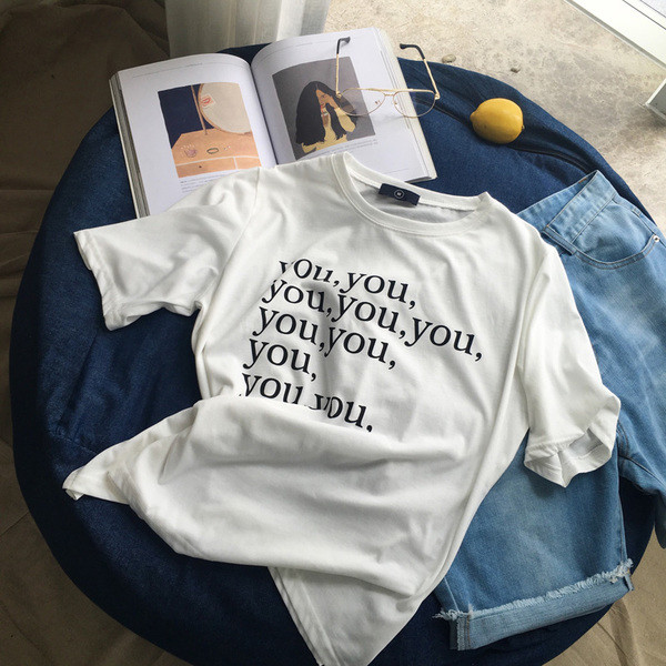 Стилна мъжка блуза с къс ръкав и интересен надпис - 2 цвята