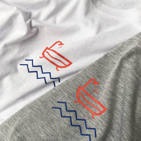 Άνετα λεπτό ανδρών T-shirt