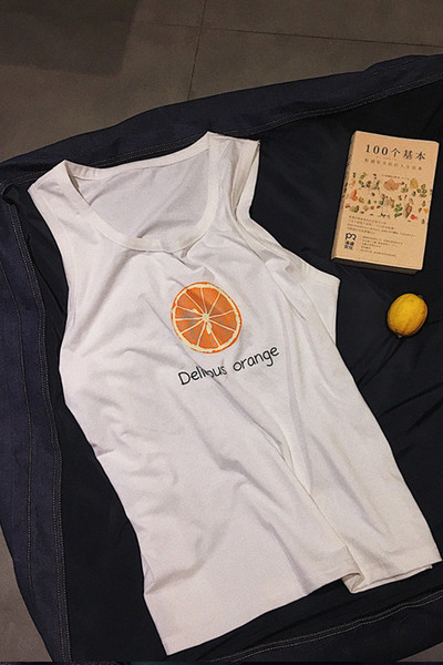 Φρέσκα mens το καλοκαίρι φανέλες με φρούτα