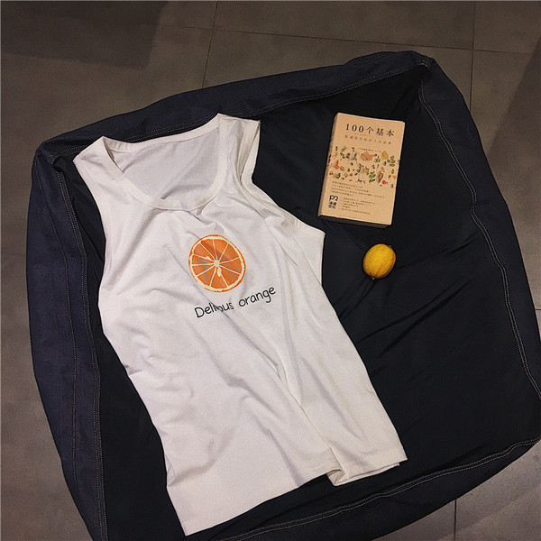 Φρέσκα mens το καλοκαίρι φανέλες με φρούτα