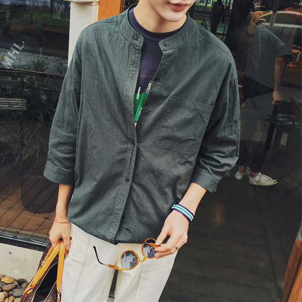 Άνετο ανδρικό  πουκάμισο σε διάφορα χρώματα