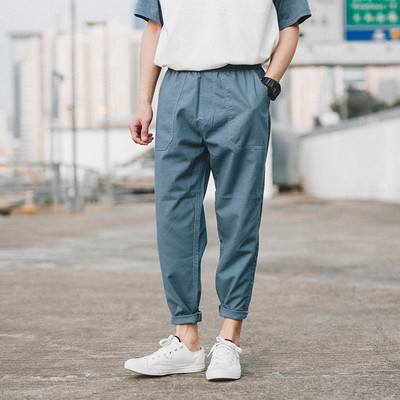 Μεγάλη παντελόνι περιστασιακή ανδρών με τον τύπο πόδι 7/8 - διάφορα χρώματα
