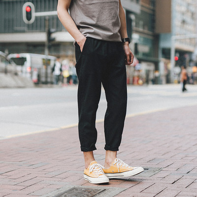 Μεγάλη παντελόνι περιστασιακή ανδρών με τον τύπο πόδι 7/8 - διάφορα χρώματα