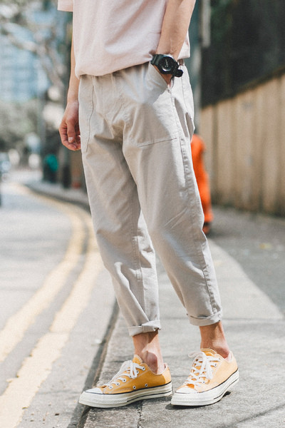 Μεγάλη παντελόνι περιστασιακή ανδρών με τον τύπο πόδι 7/8 - διάφορα χρώματα