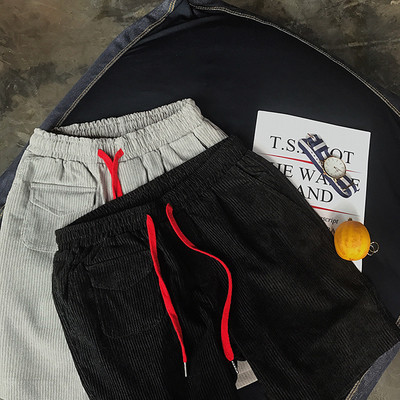 σύντομη παντελόνι κοτλέ Μεγάλη μοντέλο των ανδρών