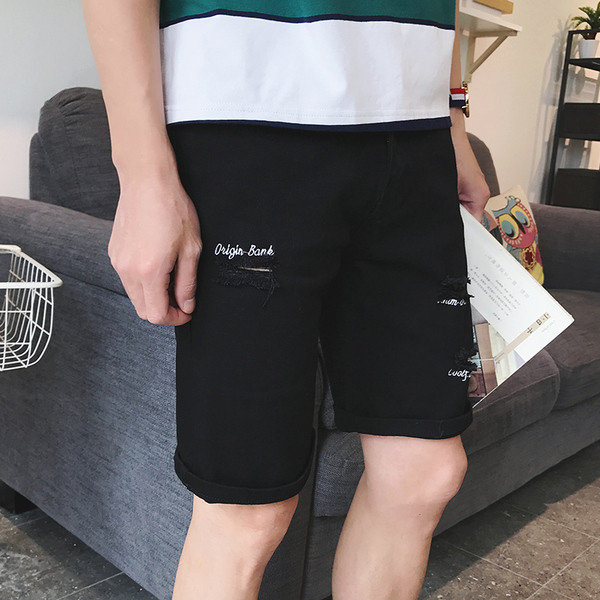 παντελόνι τζιν Πολλοί κομψή ανδρών με κίνητρα razrafani - 2 χρώματα