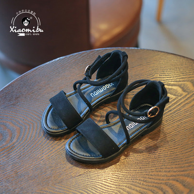 Καθημερινά Παιδικά σανδάλια για τα κορίτσια με σταυρωμένα τα λουριά