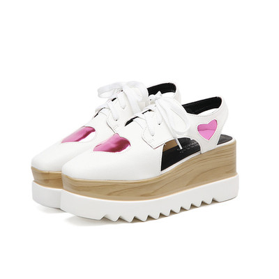 Γυναικεία αθλητικά παπούτσια - σανδάλι σε υψηλή πλατφόρμα