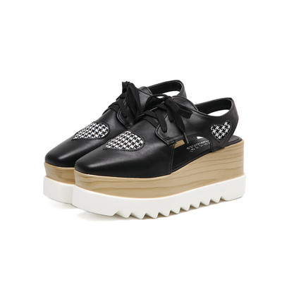 Γυναικεία αθλητικά παπούτσια - σανδάλι σε υψηλή πλατφόρμα