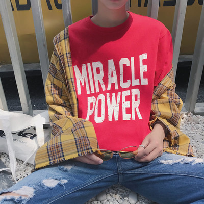 περιστασιακή μεγάλη μπλούζα Μεγάλη ανδρών που σημειώνονται σε διάφορα χρώματα