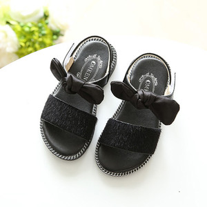 Γλυκό Παιδικά σανδάλια για κορίτσια σε διάφορα χρώματα με κορδέλα