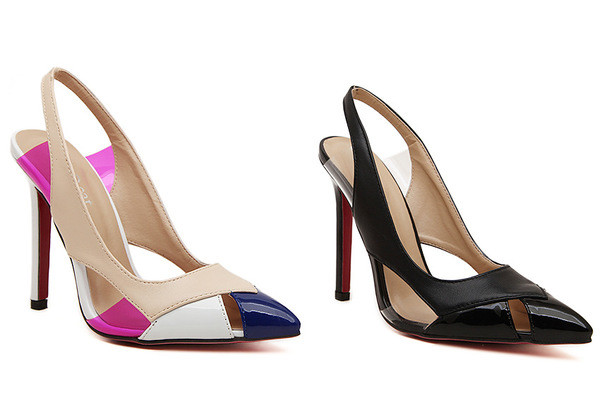 ψηλοτάκουνα παπούτσια Κομψό κυρίες σε διάφορα χρώματα