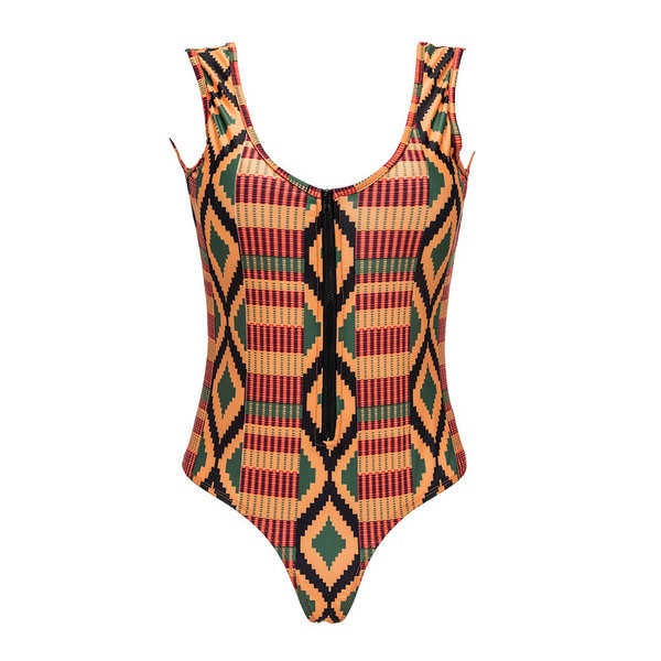 Φρέσκα φερμουάρ Maillot και κομμένα ντεκολτέ