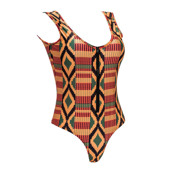 Φρέσκα φερμουάρ Maillot και κομμένα ντεκολτέ