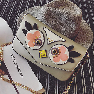 Сладка мини чанта с изображение на бухал в няколко разцветки