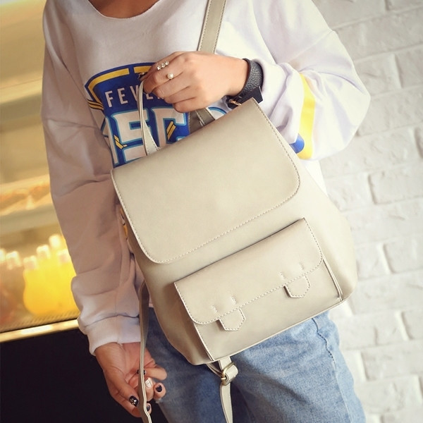 Κομψό κυρίες τσάντα δερματίνη