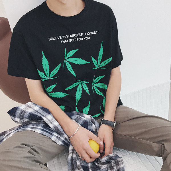 Καθημερινά shirt με κοντά μανίκια και ενδιαφέροντα σχέδια