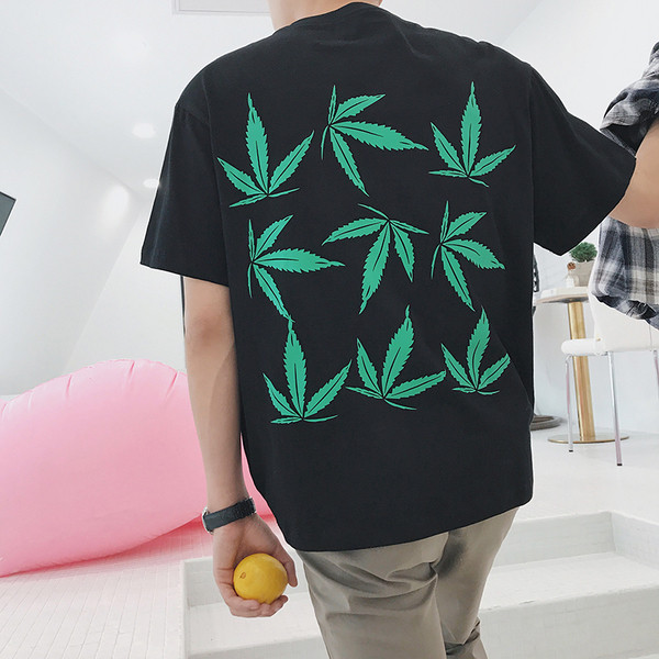 Καθημερινά shirt με κοντά μανίκια και ενδιαφέροντα σχέδια