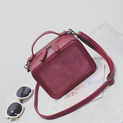 Κομψό μίνι μοντέλο τσάντα με φόδρα