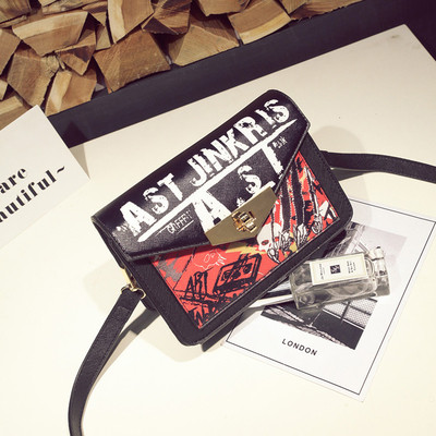 Φρέσκα λουλούδια κυρίες μικρή τσάντα σε κίτρινο και μαύρο