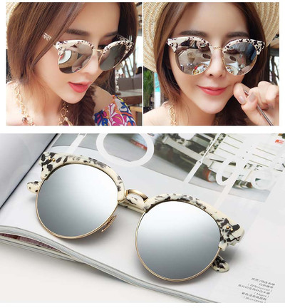 Μεγάλη κυρίες γυαλιά ηλίου - 7 χρώματα