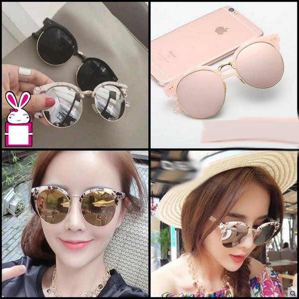 Μεγάλη κυρίες γυαλιά ηλίου - 7 χρώματα