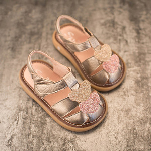 Γλυκό Παιδικά σανδάλια για τα κορίτσια με λαμπερά διακόσμηση