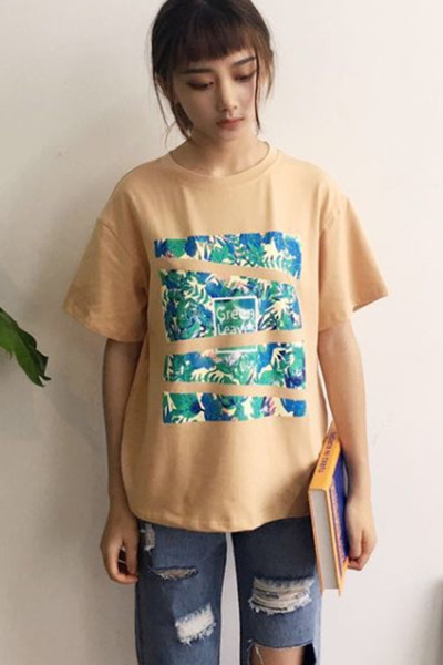 Casual κορυφές σε δύο χρώματα, ευρεία μοντέλο