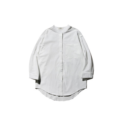 Ανδρικό πουκάμισο με μακριά μανίκια σε λευκό, μαύρο, πράσινο και γκρι χρώμα