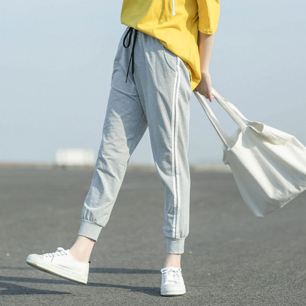 Πρόστιμο κυρίες περιστασιακή παντελόνι από βαμβάκι