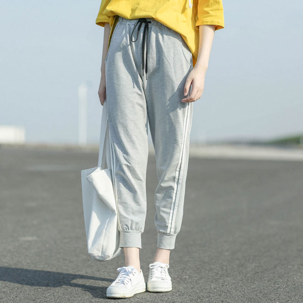 Πρόστιμο κυρίες περιστασιακή παντελόνι από βαμβάκι