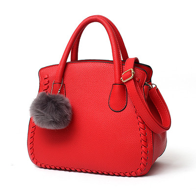 Дамска стилна чанта с два вида дръжки и в разнообразие от цветове