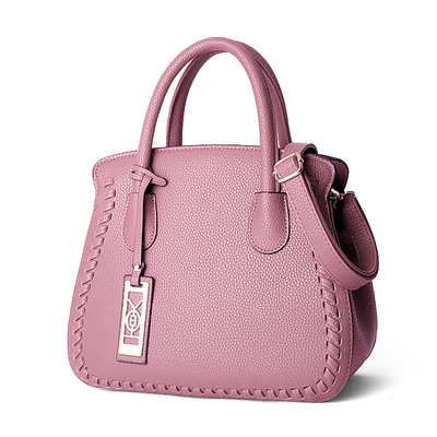 Дамска стилна чанта с два вида дръжки и в разнообразие от цветове