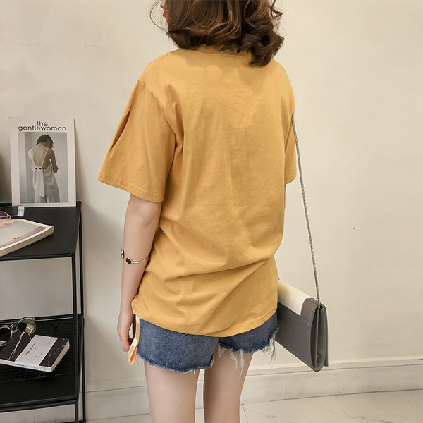 Φρέσκα T-shirt με τρύπες και πολύχρωμα εκτύπωσης