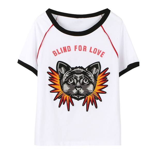 Κομψό κυρίες μπλούζα εικόνα σε λευκό