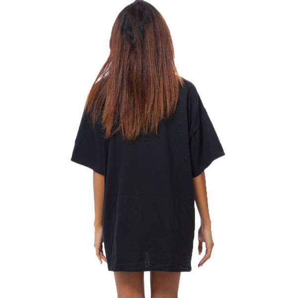 Σύγχρονη κυρίες Ζακέτα με κομμένα λαιμόκοψη και τους δεσμούς σε μαύρο χρώμα