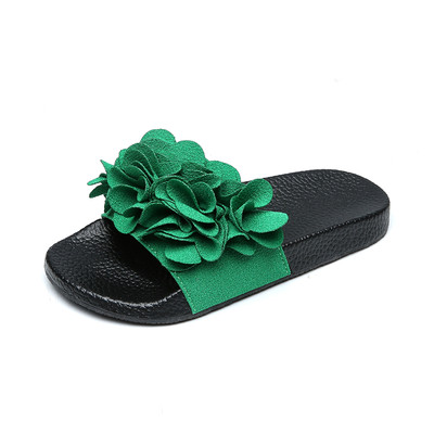 Πολύ λεπτές κυρίες περιστασιακή παντόφλες με όμορφη κορδέλα και αντιολισθητική σόλα